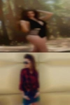 Wild uninhibited swinger naked