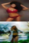 Figured naked woman trucking