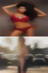 Naked girls shops front people